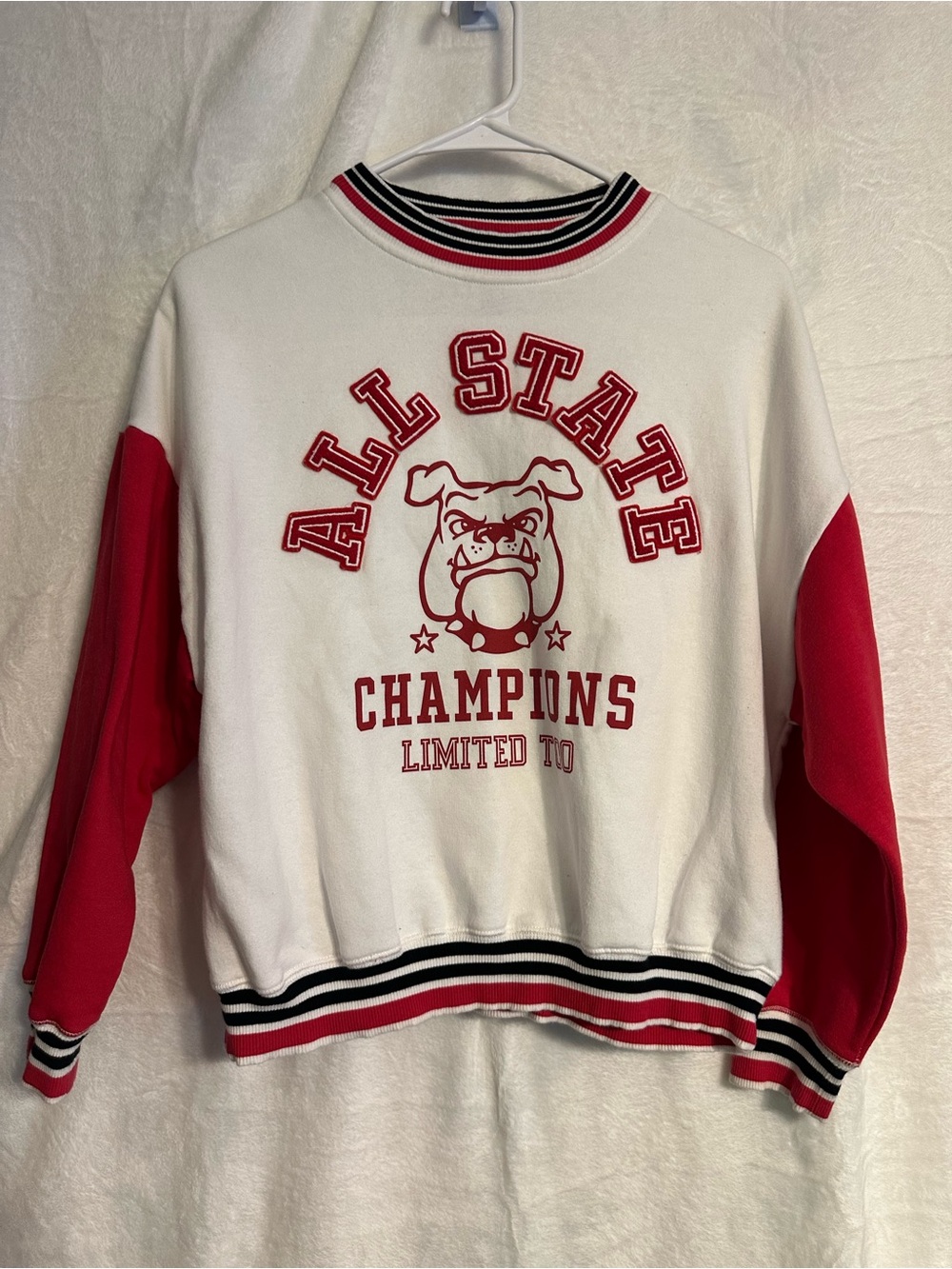 Limited too varsity sweatshirt M